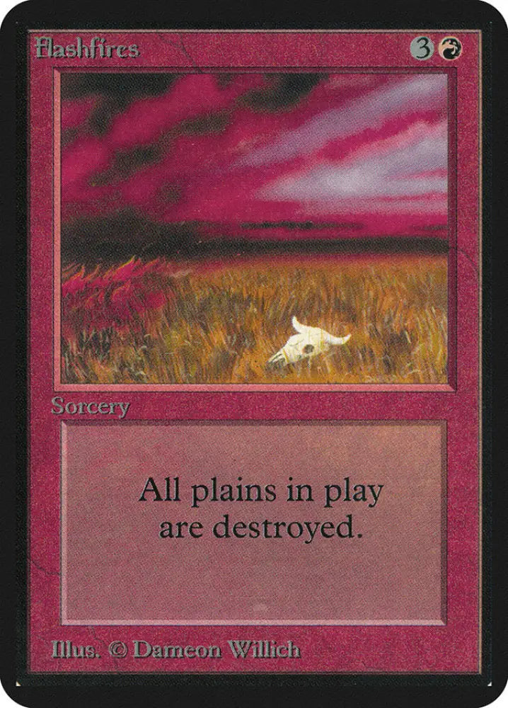 Flashfires [Alpha Edition] - MTG Single