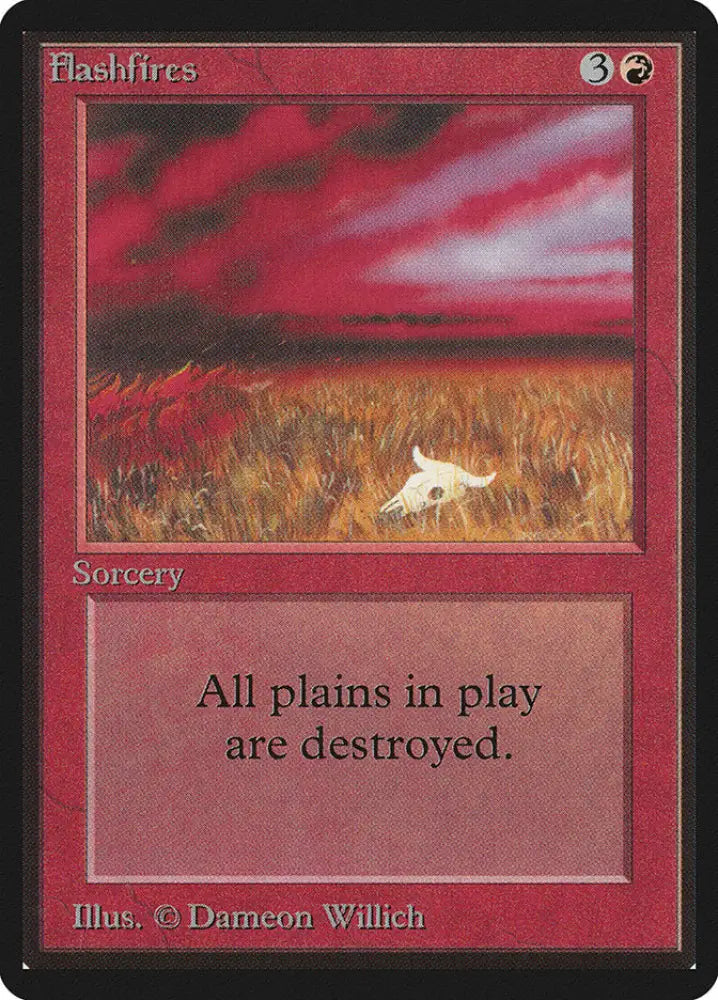 Flashfires [Beta Edition] - MTG Single