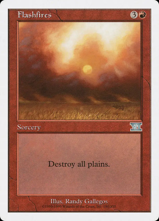 Flashfires [Classic Sixth Edition] - MTG Single