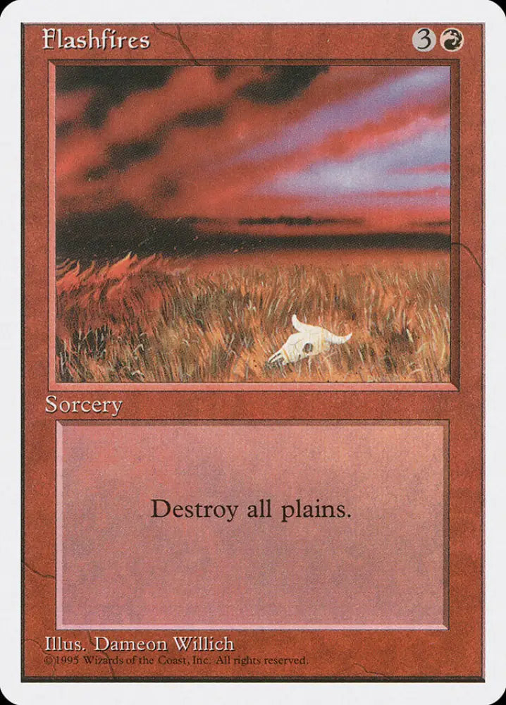 Flashfires [Fourth Edition] - MTG Single