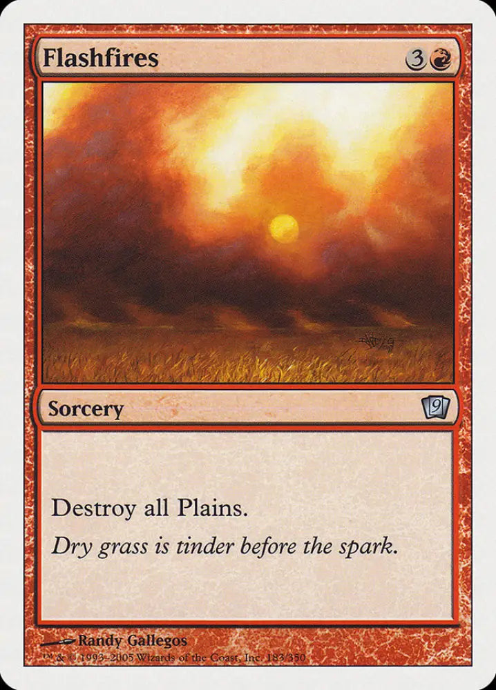 Flashfires [Ninth Edition] - MTG Single