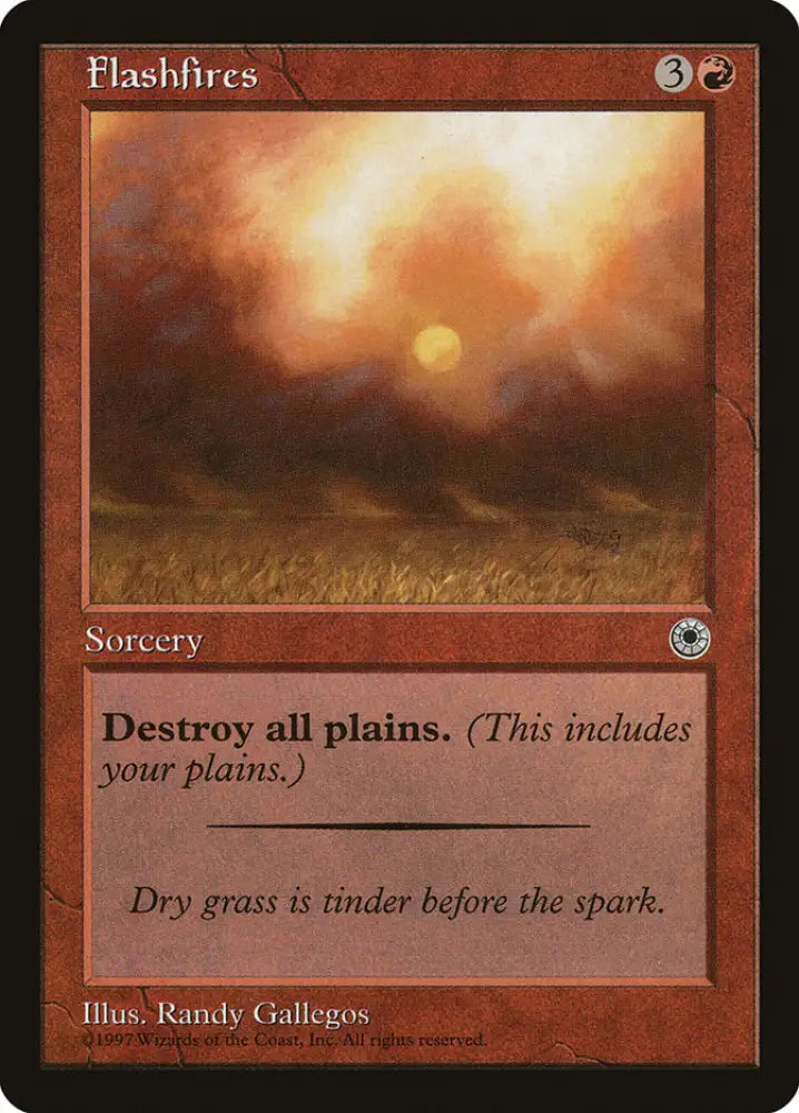 Flashfires [Portal] - MTG Single