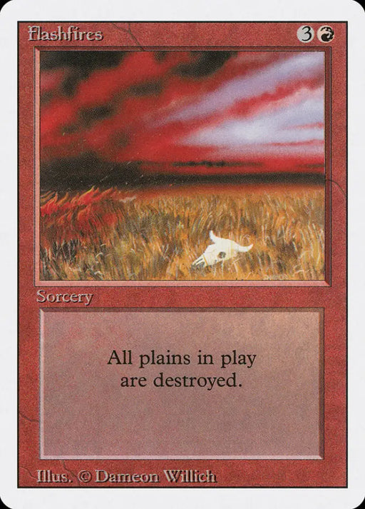 Flashfires [Revised Edition] - MTG Single