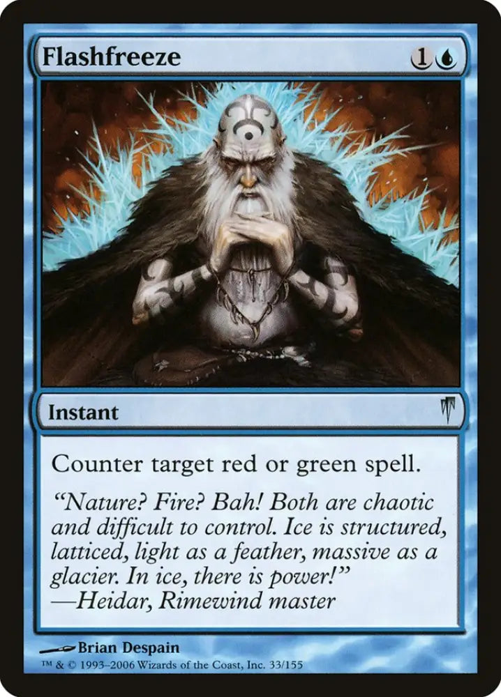 Flashfreeze [Coldsnap] - MTG Single