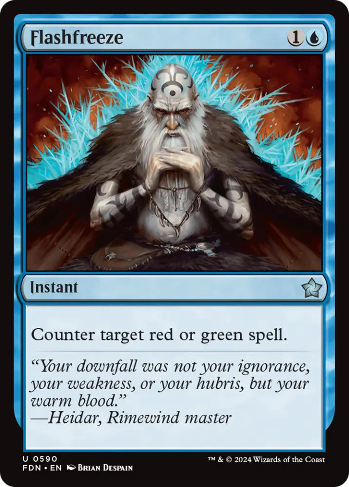 Flashfreeze [Foundations] - MTG Single