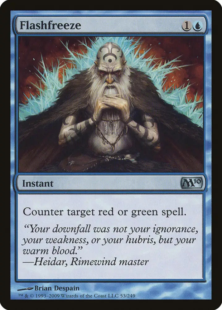 Flashfreeze [Magic 2010] - MTG Single