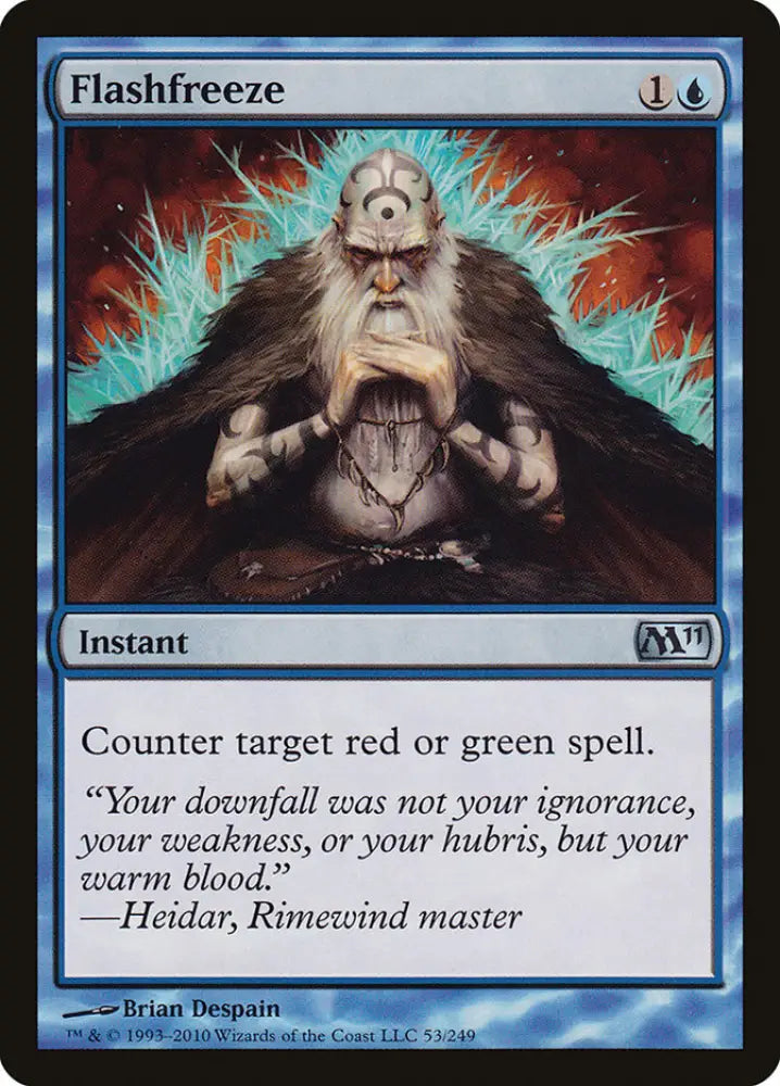 Flashfreeze [Magic 2011] - MTG Single