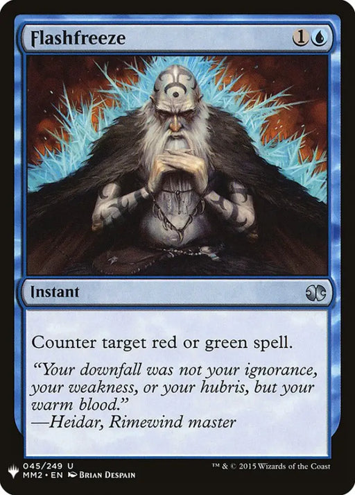 Flashfreeze [Mystery Booster] - MTG Single
