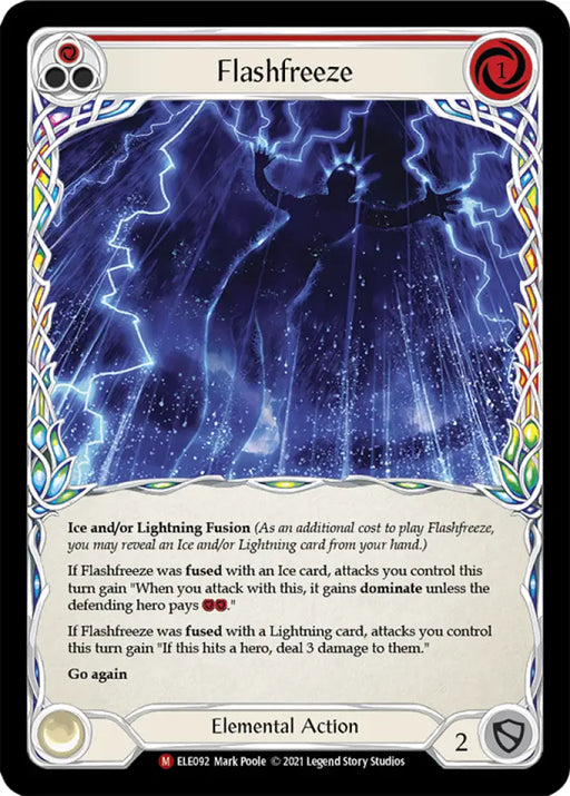Flashfreeze [Tales of Aria 1st Edition] 1st Edition Normal - Flesh And Blood Single