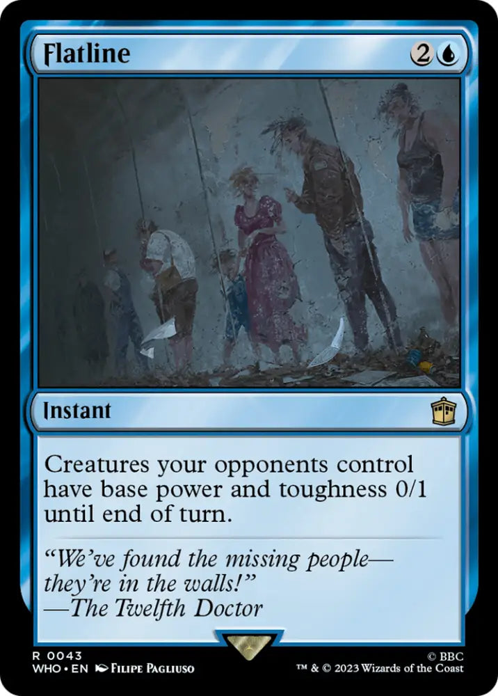 Flatline [Doctor Who] - MTG Single
