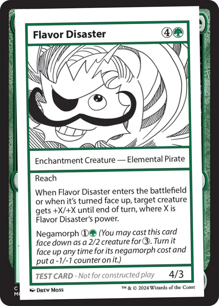 Flavor Disaster [Mystery Booster 2 Playtest Cards] - MTG Single