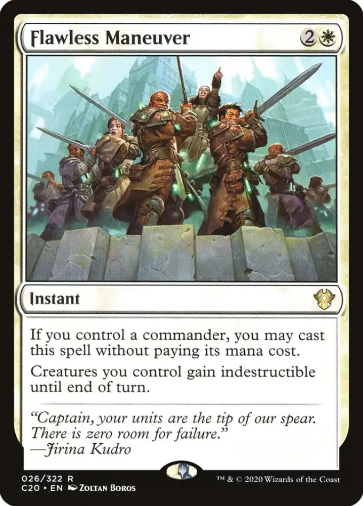 Flawless Maneuver [Commander 2020] - MTG Single