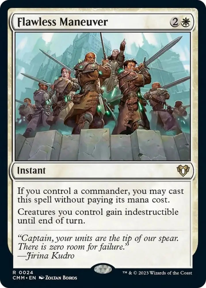 Flawless Maneuver [Commander Masters] - MTG Single