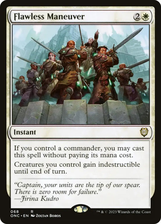 Flawless Maneuver [Phyrexia: All Will Be One Commander] - MTG Single
