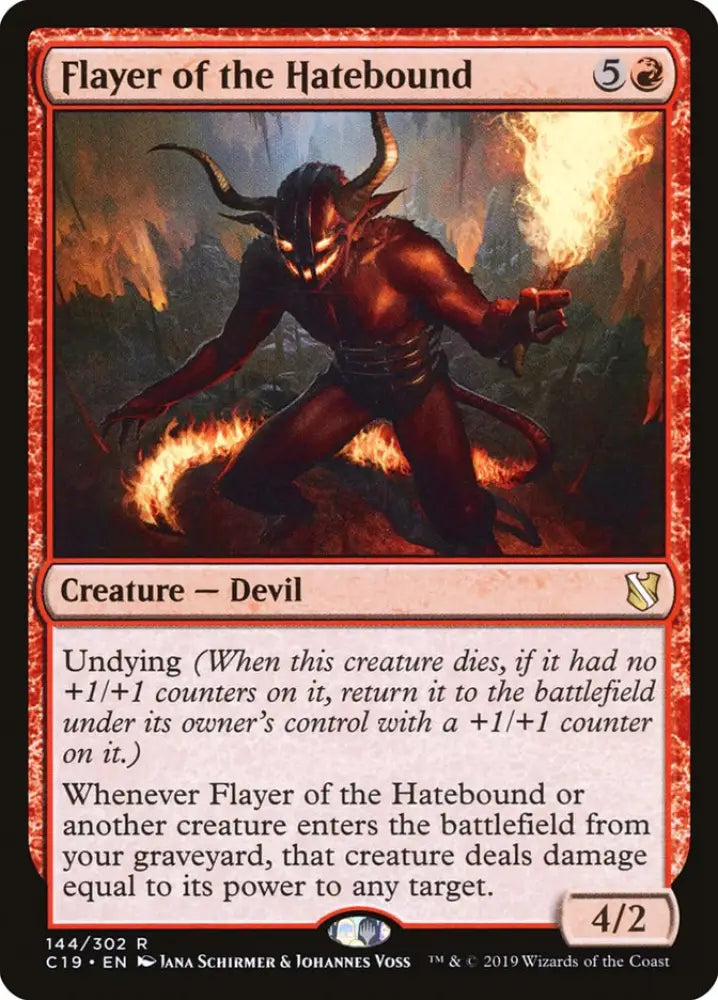 Flayer of the Hatebound [Commander 2019] - MTG Single