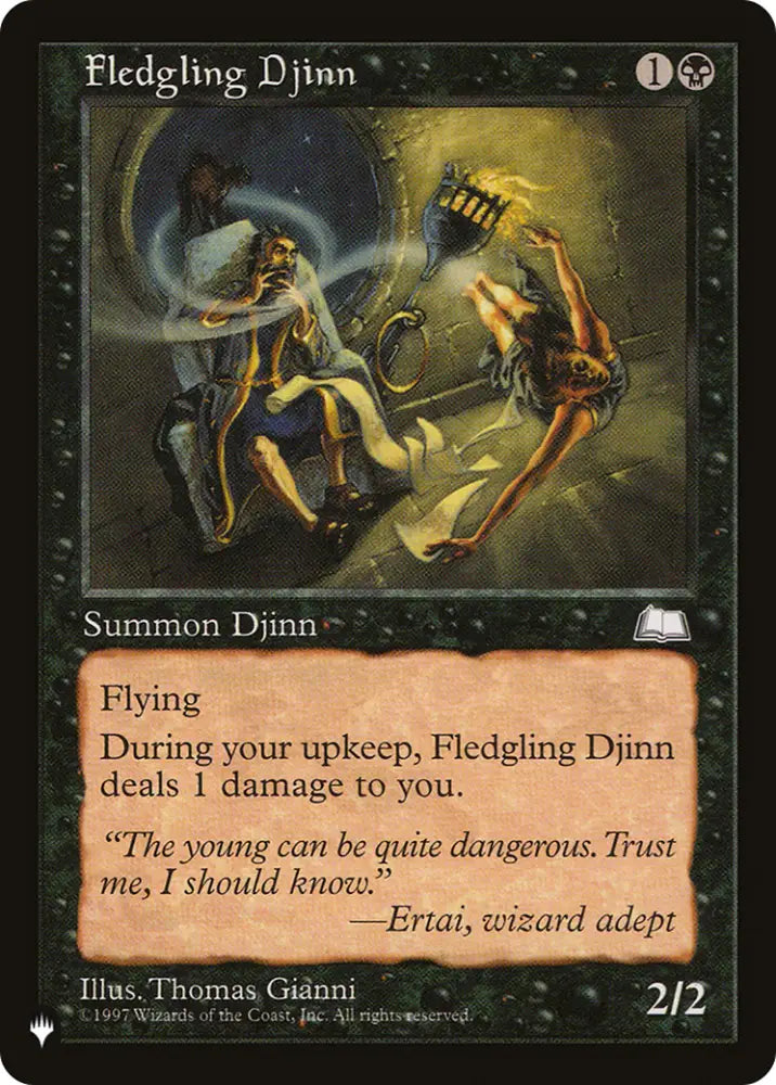 Fledgling Djinn [The List] - MTG Single
