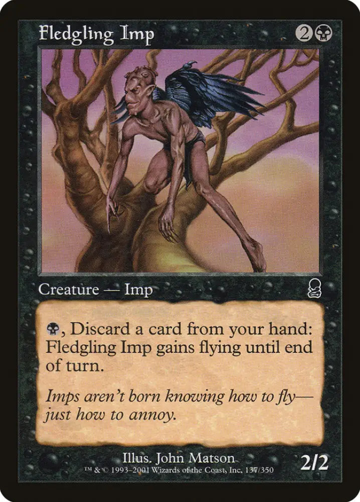 Fledgling Imp [Odyssey] - MTG Single
