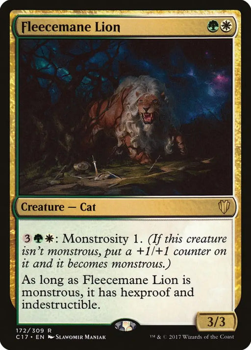 Fleecemane Lion [Commander 2017] - MTG Single