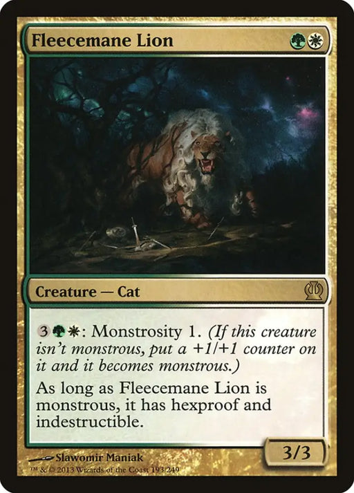 Fleecemane Lion [Theros] - MTG Single