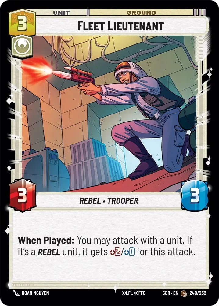 Fleet Lieutenant (240/252) [Spark of Rebellion] - Star Wars: Unlimited Single