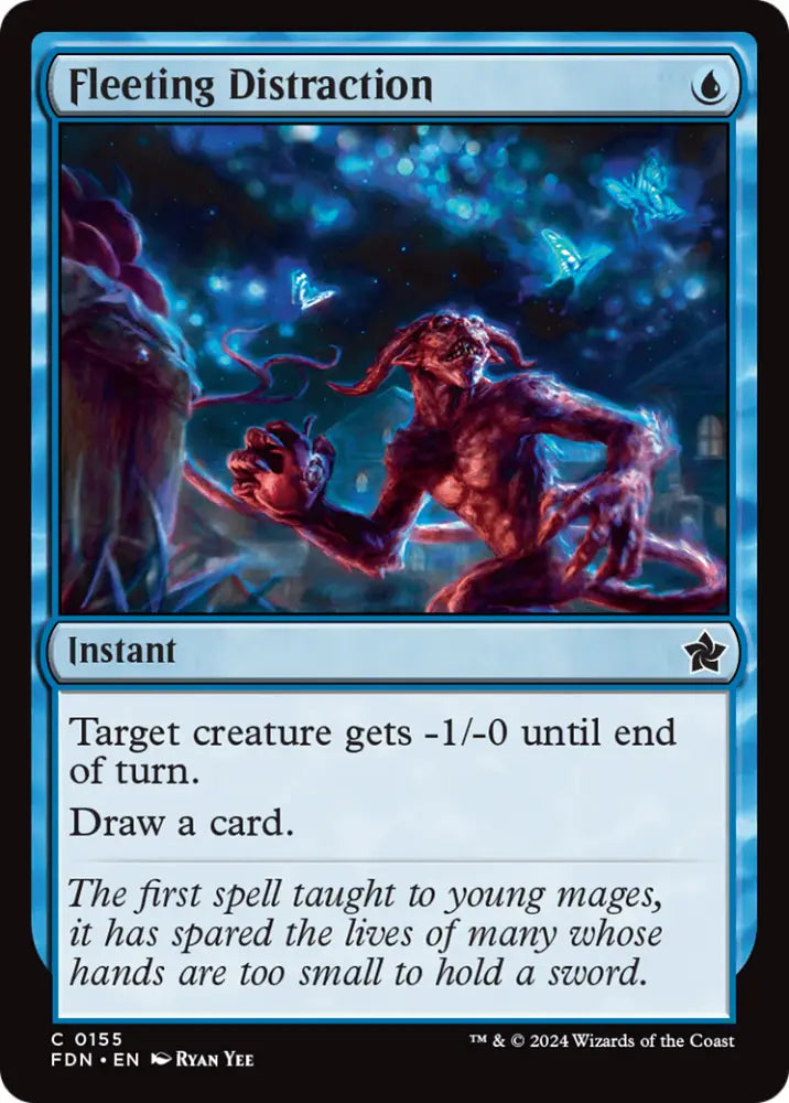Fleeting Distraction [Foundations] - MTG Single