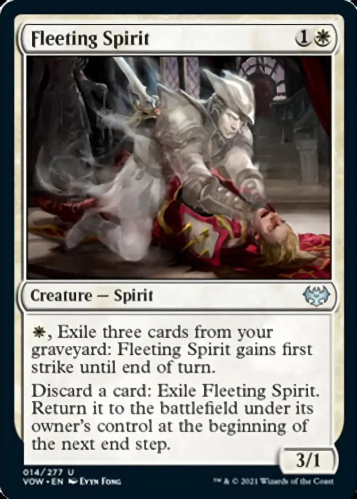 Fleeting Spirit [Innistrad: Crimson Vow] - MTG Single