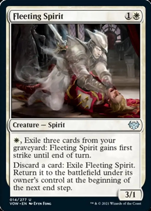 Fleeting Spirit [Innistrad: Crimson Vow] - MTG Single