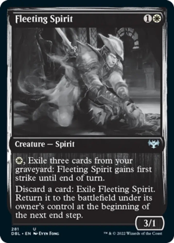 Fleeting Spirit [Innistrad: Double Feature] - MTG Single
