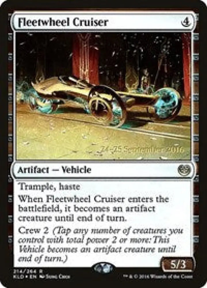 Fleetwheel Cruiser (214) [Prerelease Cards]