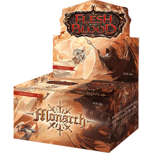 Flesh and Blood Monarch Unlimited Booster Box - Flesh and Blood Sealed