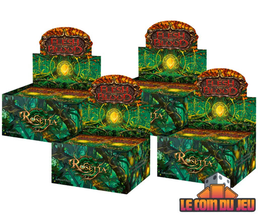 Flesh And Blood: Rosetta Booster Case of 4 - Flesh and Blood Sealed