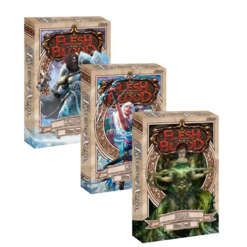 Flesh and Blood Tales of Aria Blitz Deck SET OF 3 - Flesh and Blood Sealed