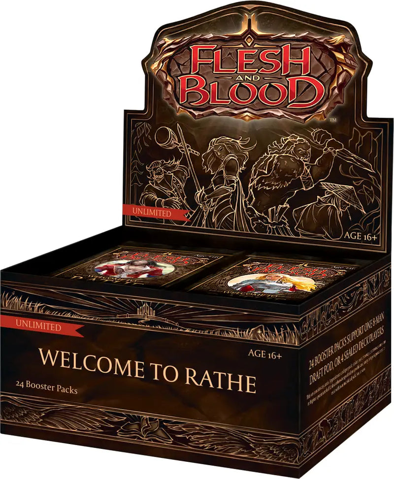 Flesh and Blood Welcome to Rathe Unlimited Booster Box - Flesh and Blood Sealed