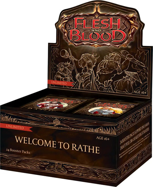 Flesh and Blood Welcome to Rathe Unlimited Booster Box - Flesh and Blood Sealed