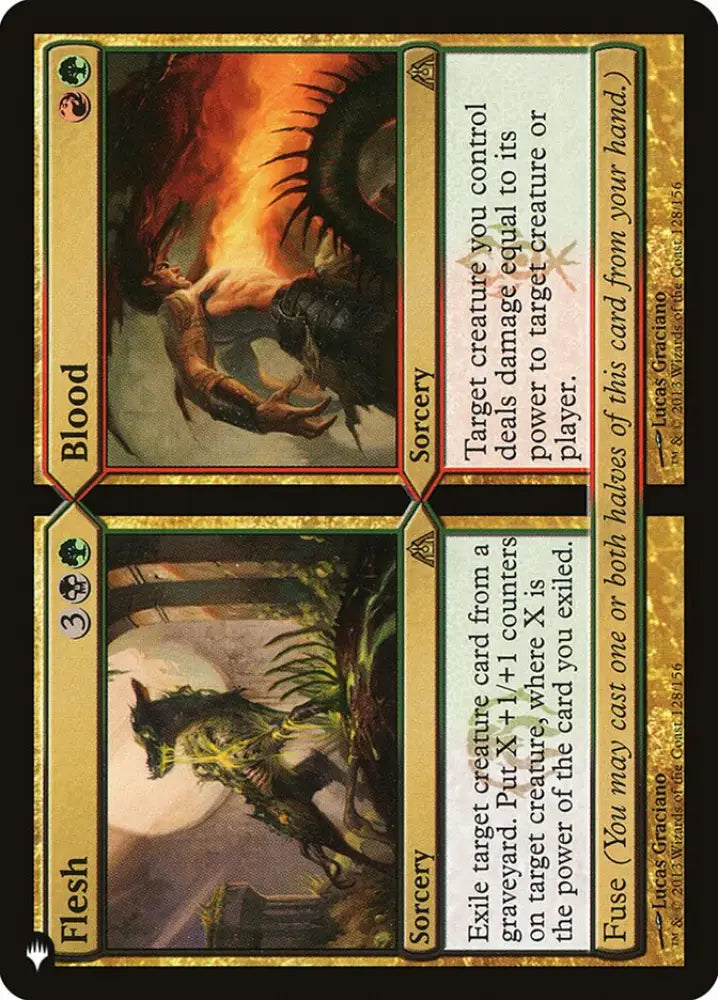 Flesh // Blood [The List] - MTG Single