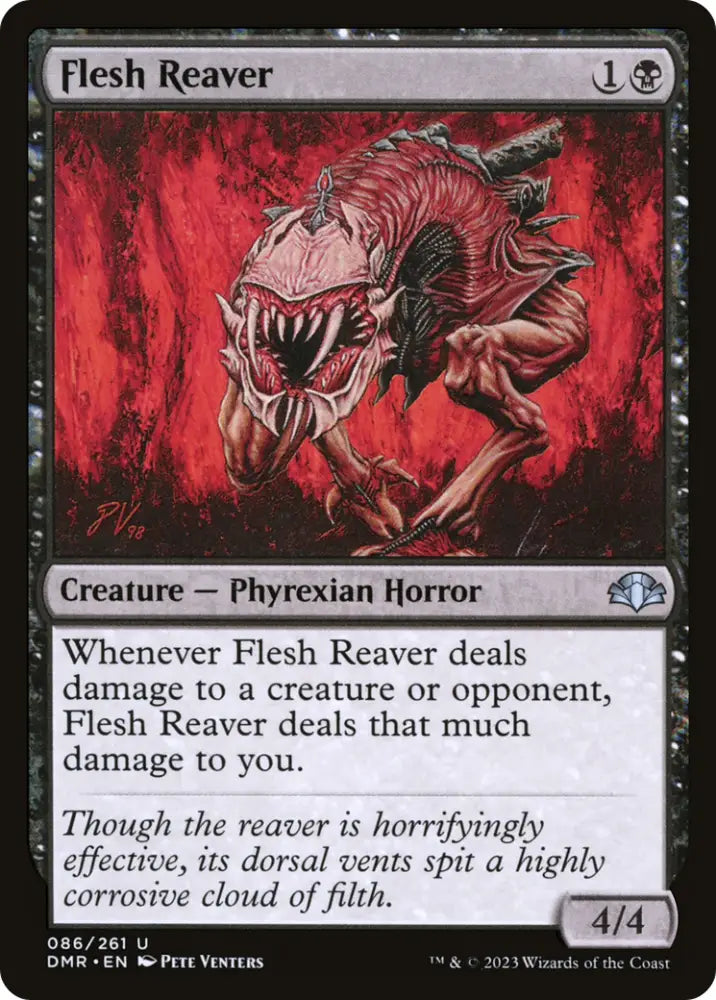 Flesh Reaver [Dominaria Remastered] - MTG Single