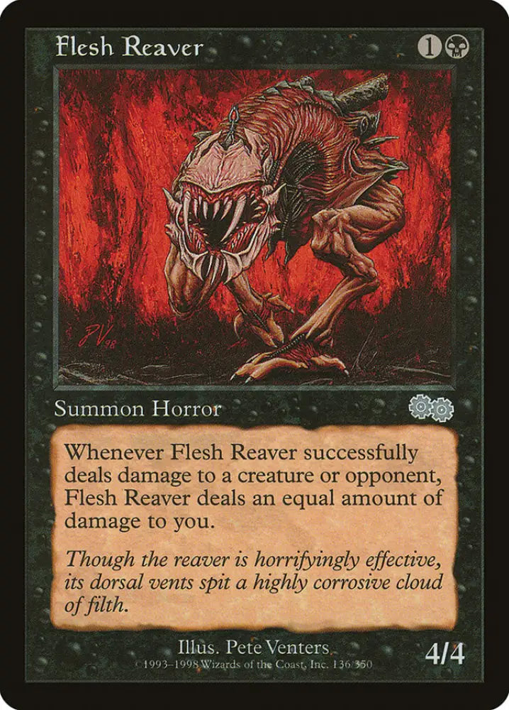 Flesh Reaver [Urza’s Saga] - MTG Single