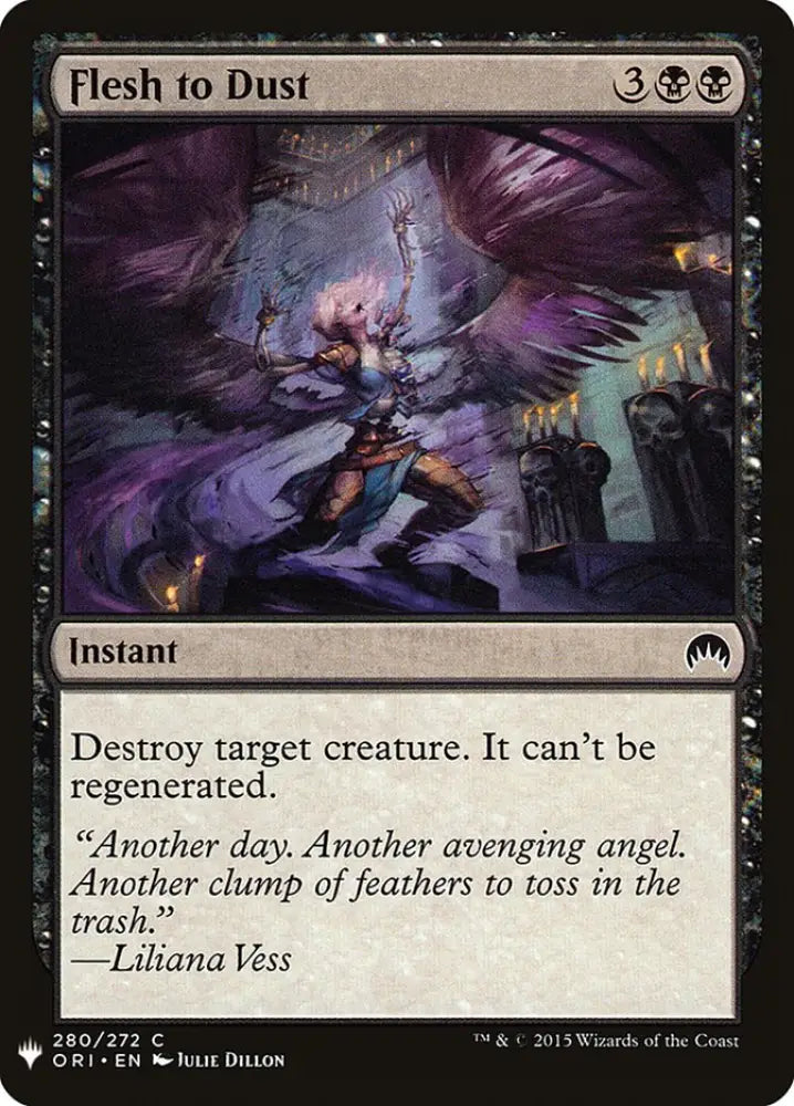 Flesh to Dust [Mystery Booster] - MTG Single