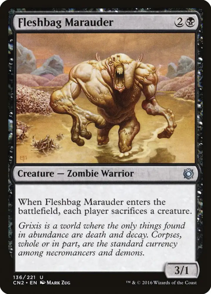 Fleshbag Marauder [Conspiracy: Take the Crown] - MTG Single