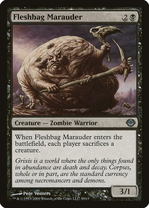 Fleshbag Marauder [Duel Decks: Garruk vs. Liliana] - MTG Single