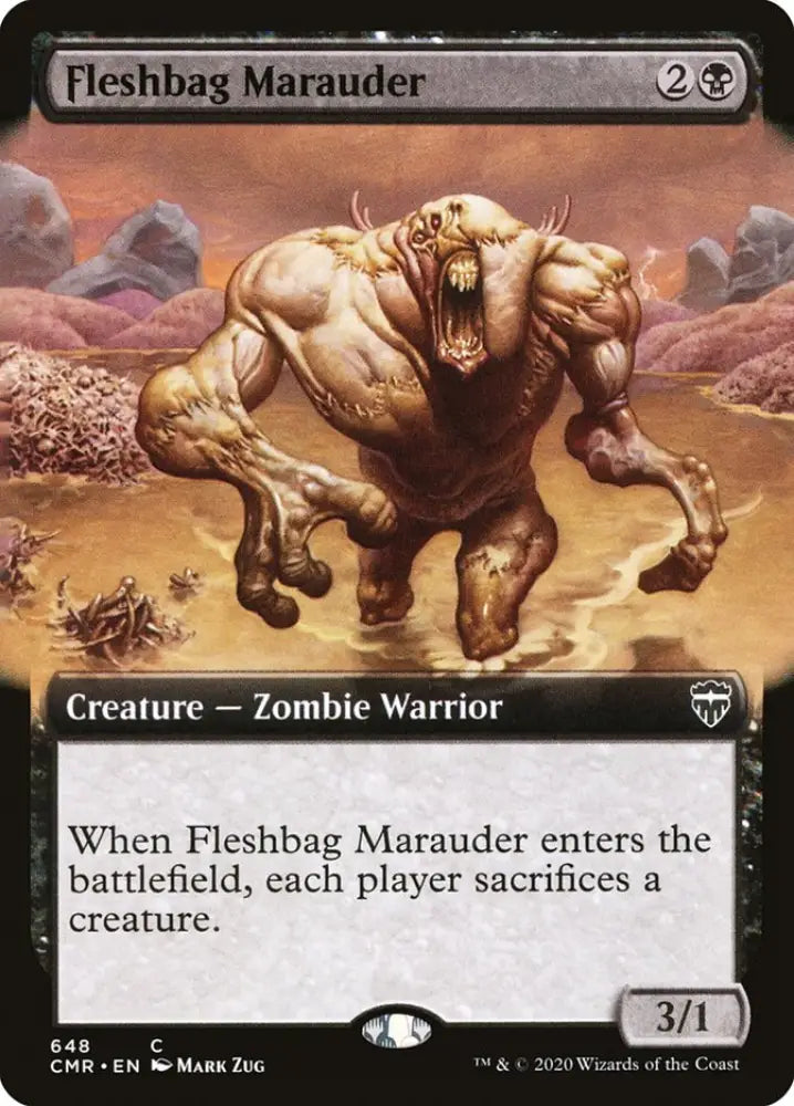 Fleshbag Marauder (Extended Art) [Commander Legends] - MTG Single