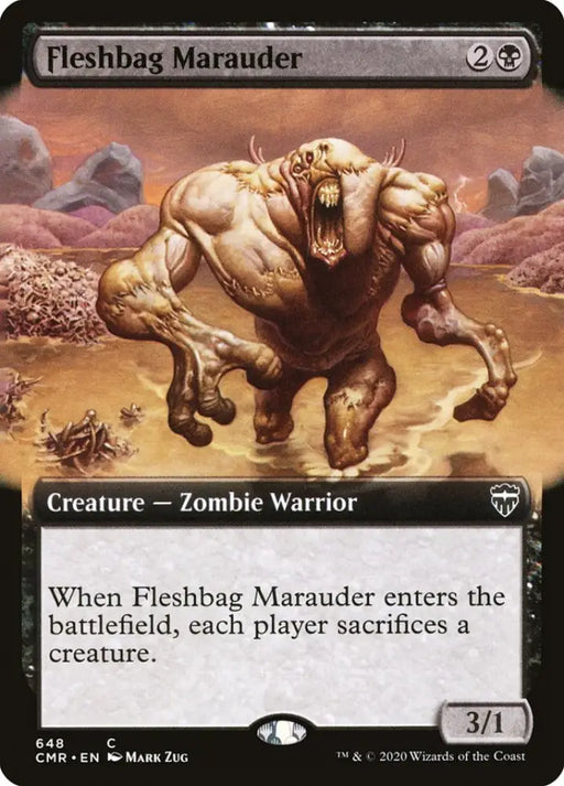 Fleshbag Marauder (Extended Art) [Commander Legends] - MTG Single