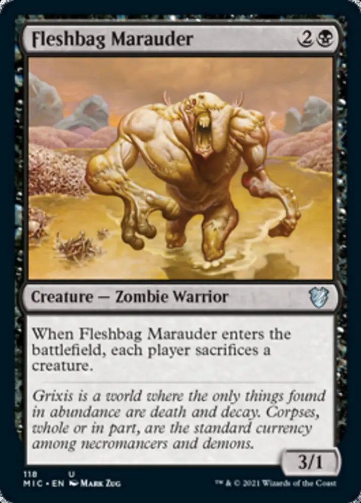 Fleshbag Marauder [Innistrad: Midnight Hunt Commander] - MTG Single