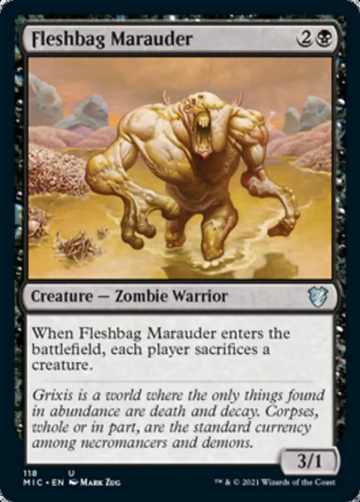Fleshbag Marauder [Innistrad: Midnight Hunt Commander] - MTG Single