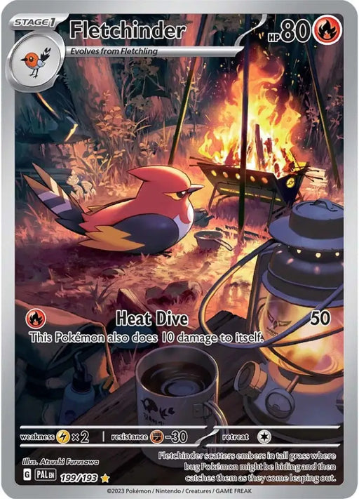 Fletchinder (199/193) [Scarlet & Violet: Paldea Evolved] - Pokemon Single