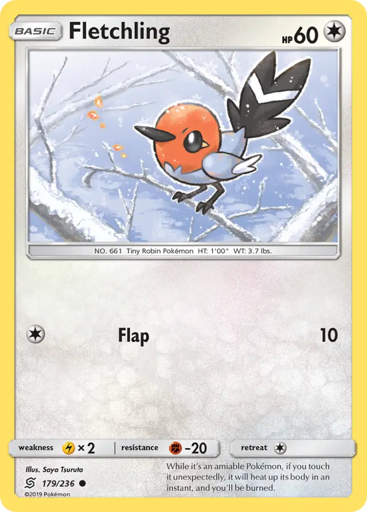 Fletchling (179/236) [Sun & Moon: Unified Minds] - Pokemon Single