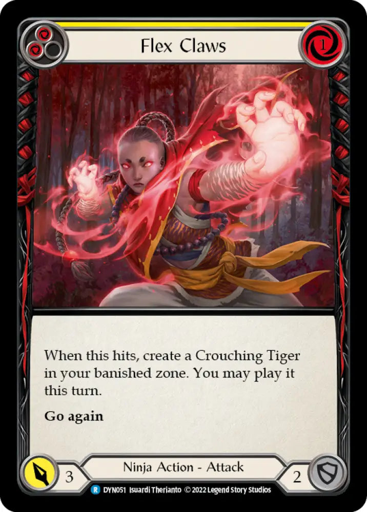 Flex Claws (Yellow) [Dynasty] - Flesh And Blood Single
