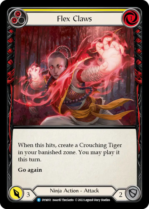 Flex Claws (Yellow) [Dynasty] - Flesh And Blood Single