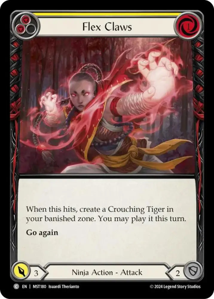 Flex Claws (Yellow) [Part the Mistveil] - Flesh And Blood Single