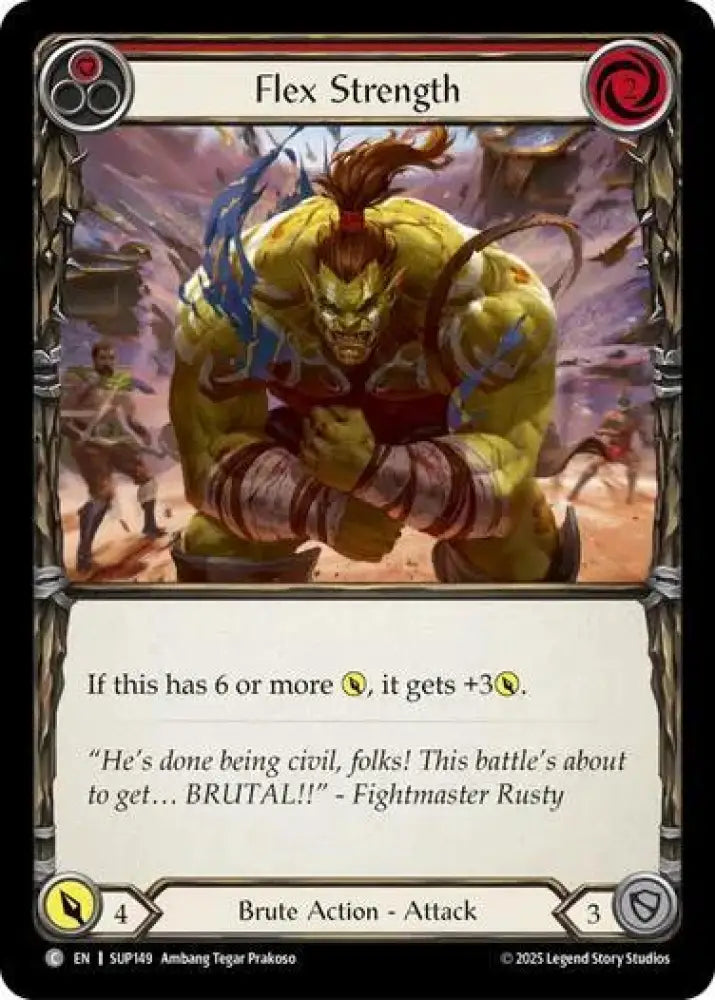 Flex Strength (Red) (SUP149) [Super Slam]